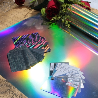 PVC Holographic Card